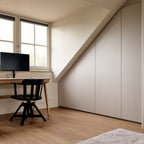 Praktische Inbouwkast met Slimme Indeling op de Zolder