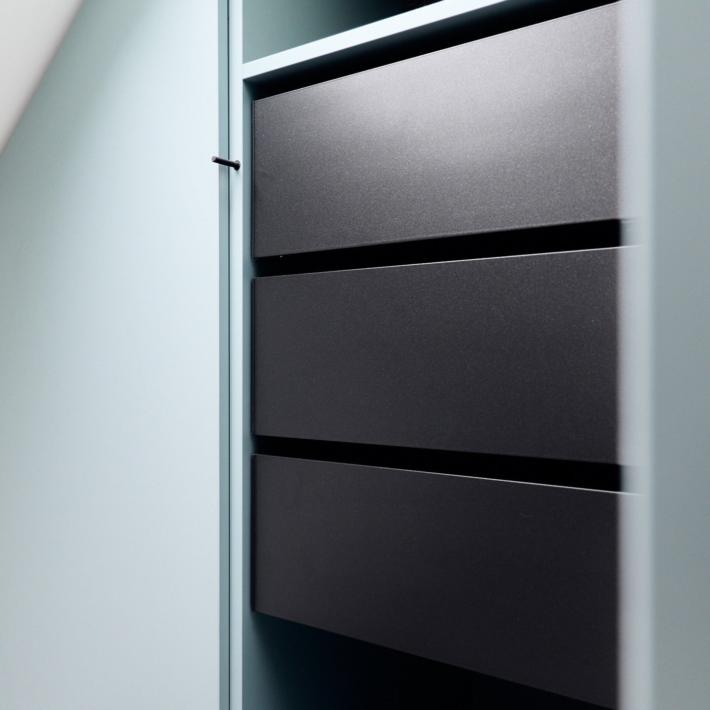 Strakke Zolderkast in Stijlvol Fjordgroen